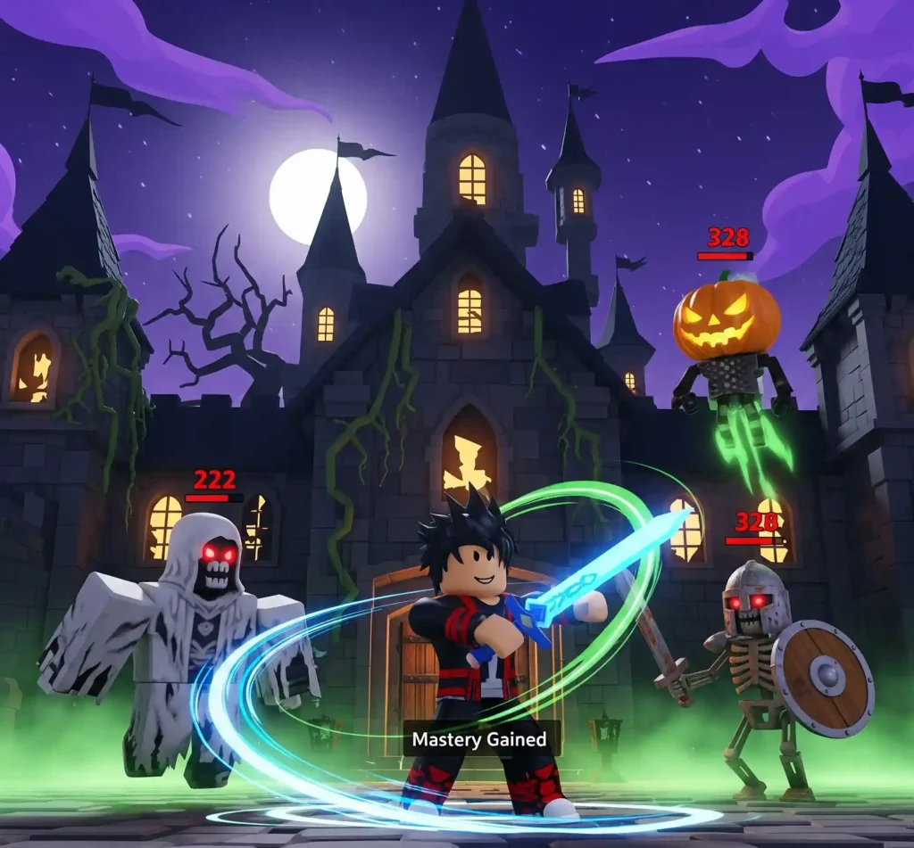 Mastery gained in Roblox Blox Fruits after defeating enemies